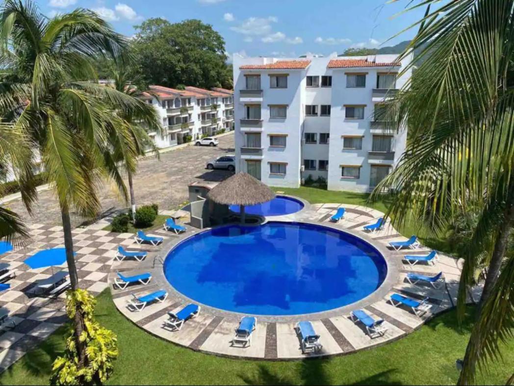 Hermoso Condominio Con Alberca Y Club De Playa!! Manzanillo Kültér fotó